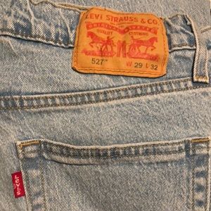 Mens Levi 527 Jean